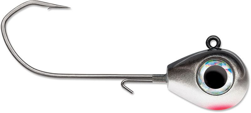 VMC  Sleek Jig, 3/8oz, #2/0 Hook, Fathead, 4/Pack