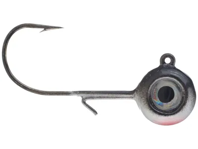 VMC NME1-FH Neon Moon Eye Jig, 1 Oz 2/0 Hook, 4 Pack, Fathead