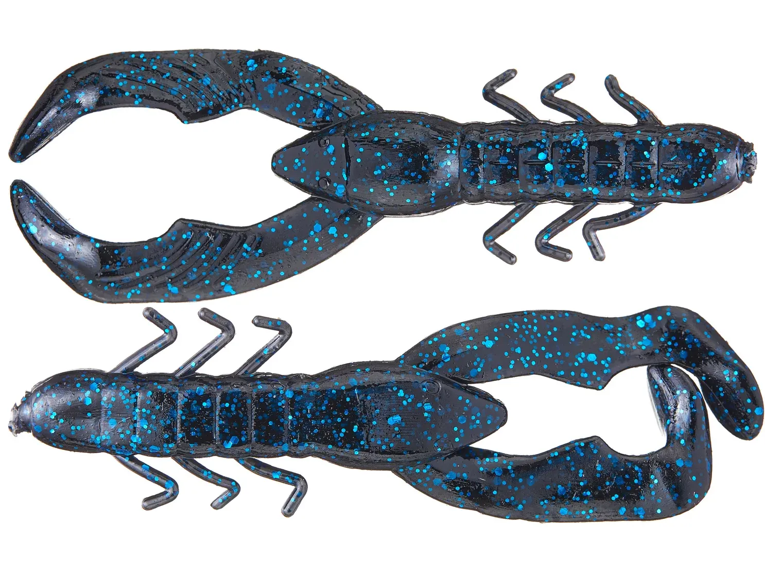 Yum Christie Craw 3.5'' Black Blue Flake 8pk