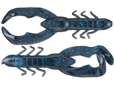 Yum Christie Craw 3.5'' Black Blue Flake 8pk