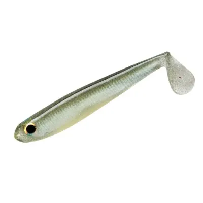 YUM YMM5938 Money Minnow Swimbait 5",Crystal Smoke, 4 pack