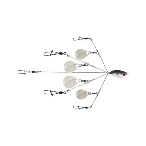 Yum YUMBLC5TSNR YUMbrella Flash Mob Jr-Colorado Blade 5-Wire Fishing