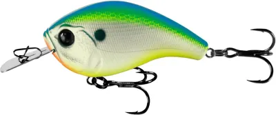 13 Fishing JJC60-60 Jabber Jaw - Hybrid Squarebill - 2.3 - 1/2oz -Citrus Shad