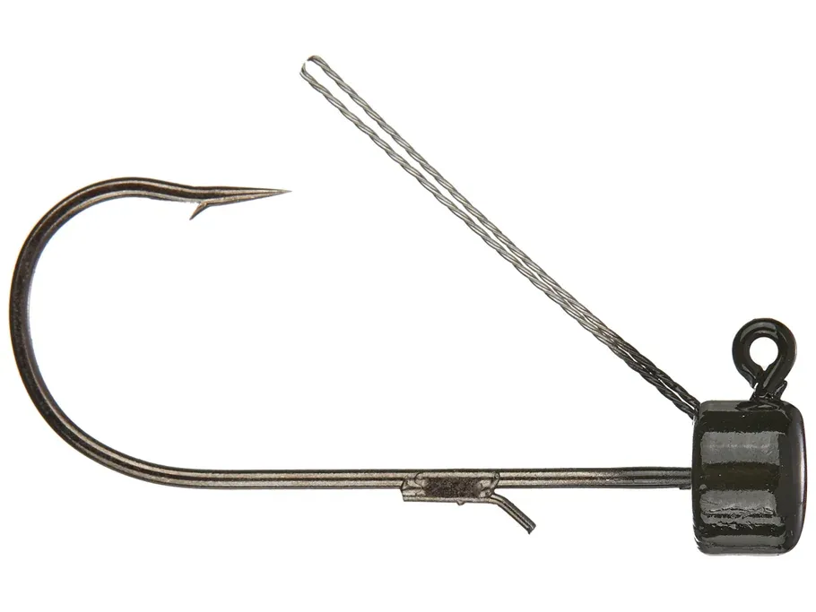 Z Man Mag Shroomz Weedless 1/4oz Green Pumpkin 3pk	