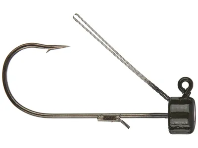 Z Man Mag Shroomz Weedless 1/4oz Green Pumpkin 3pk	