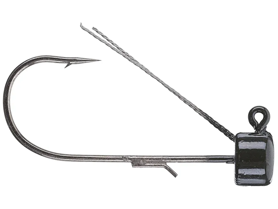 Z Man Mag Shroomz Weedless 3/16oz Black 3pk