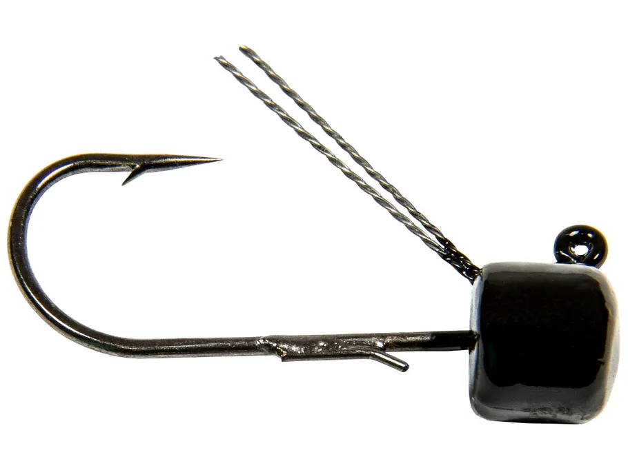 Z Man Pro Shroomz Weedless  1/6oz Black 4pk