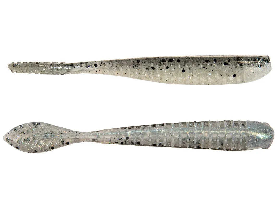 Z-Man  Elaztech Trick Shotz Drop Shot Bait 4.2", 5/Pk Bad Shad