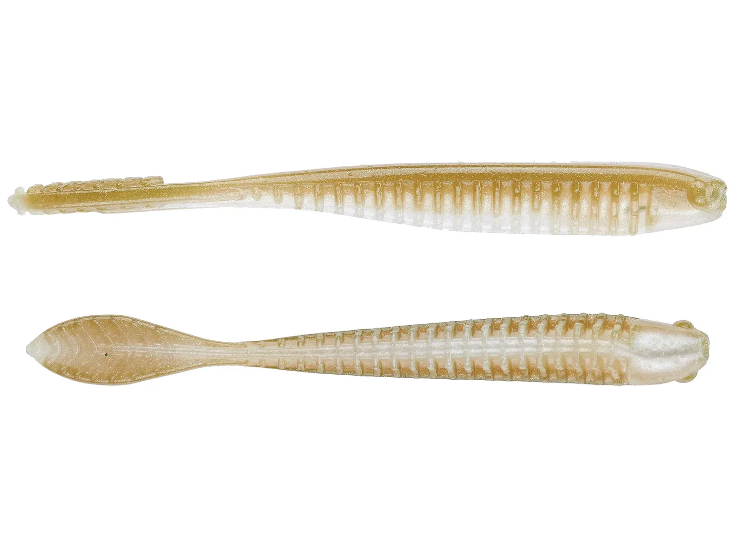 Z-Man  Elaztech Trick Shotz Drop Shot Bait 4.2", 5/Pk, Shiner