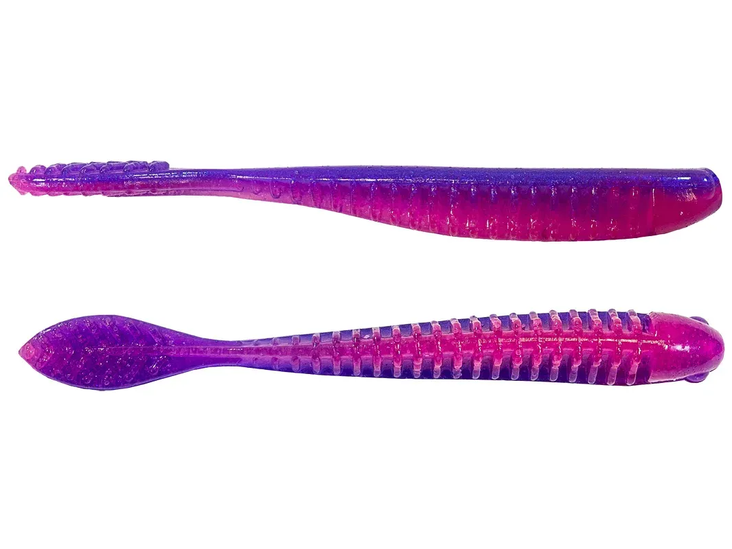 Z-Man  Elaztech Trick Shotz Drop Shot Bait 4.2", 5/Pk, Twilight