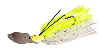 Z-Man CBCE12-06 CrossEyeZ Chatterbait 1/2 oz Chartreuse/White