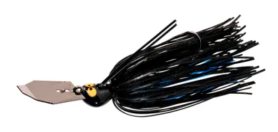 Z-Man CBCE34-02 CrossEyeZ Chatterbait 3/4 oz Black/Blue	