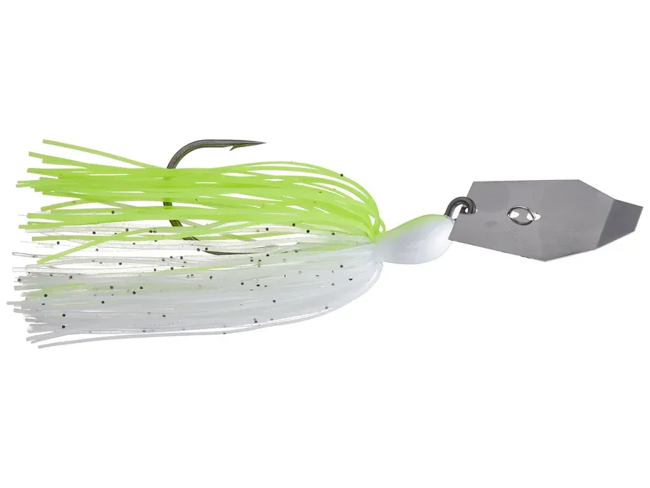 Z-Man CBB34-04 Big Blade Chatterbait 3/4oz Chartreuse/White