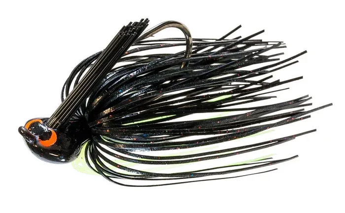 Z-Man CEFL12-05 Crosseyez Flipping Jig 1/2 oz Hot Black