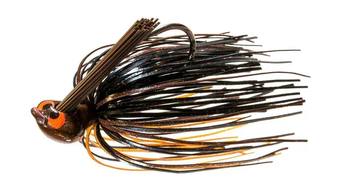 Z-Man CEFL38-03 Crosseyez Flipping Jig 3/8 oz Moccasin Craw