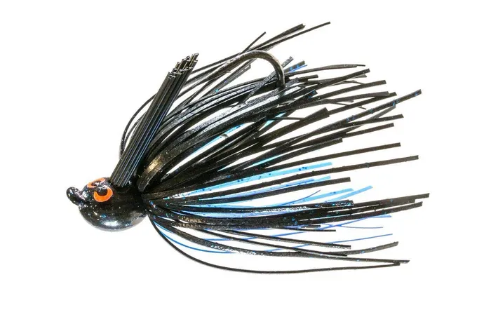 Z-Man CEPF38-01 Crosseyez Power Finesse Jig 3/8 oz Black/Blue