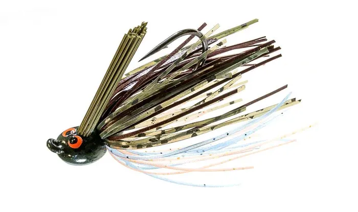 Z-Man CEPF38-05 Crosseyez Power Finesse Jig 3/8 oz Pond Scum