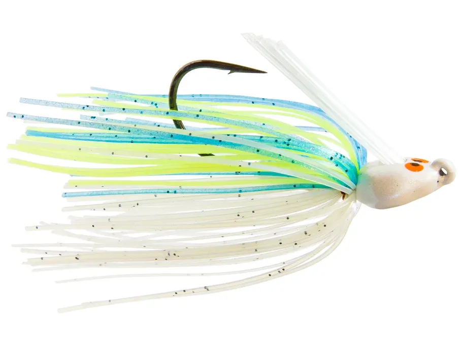 Z-Man CESJ14-05 Crosseyez Snakehead Swim Jig 1/4 oz Citrus Shad