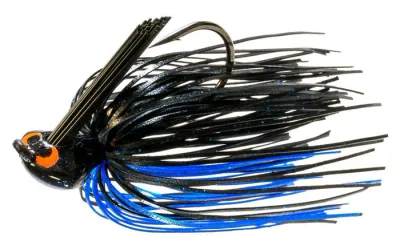 Z-Man CEFL58-01 Crosseyez Flipping Jig 5/8 oz Black/Blue