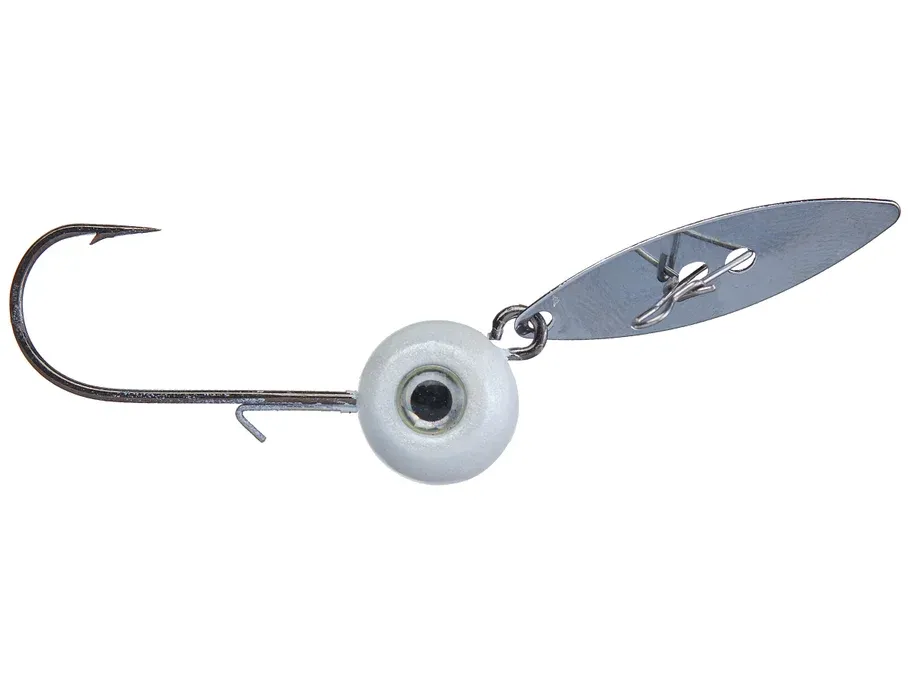 Z-Man ChatterBait Willowvibe 1/4oz Pearl 2pk