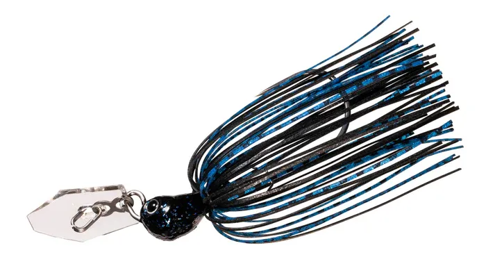 Z-Man Chatterbait Jackhammer Stealthblade 3/8 oz Black Blue