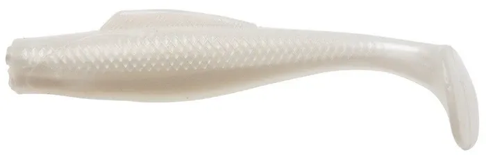 Z-Man GMIN-84PK6 Elaztech MinnowZ Swimbait, 3", Pearl, Floating