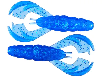 Z-Man HCR-19PK3 Hella Crawz 3.75" Blue Sapphire 3 Pack