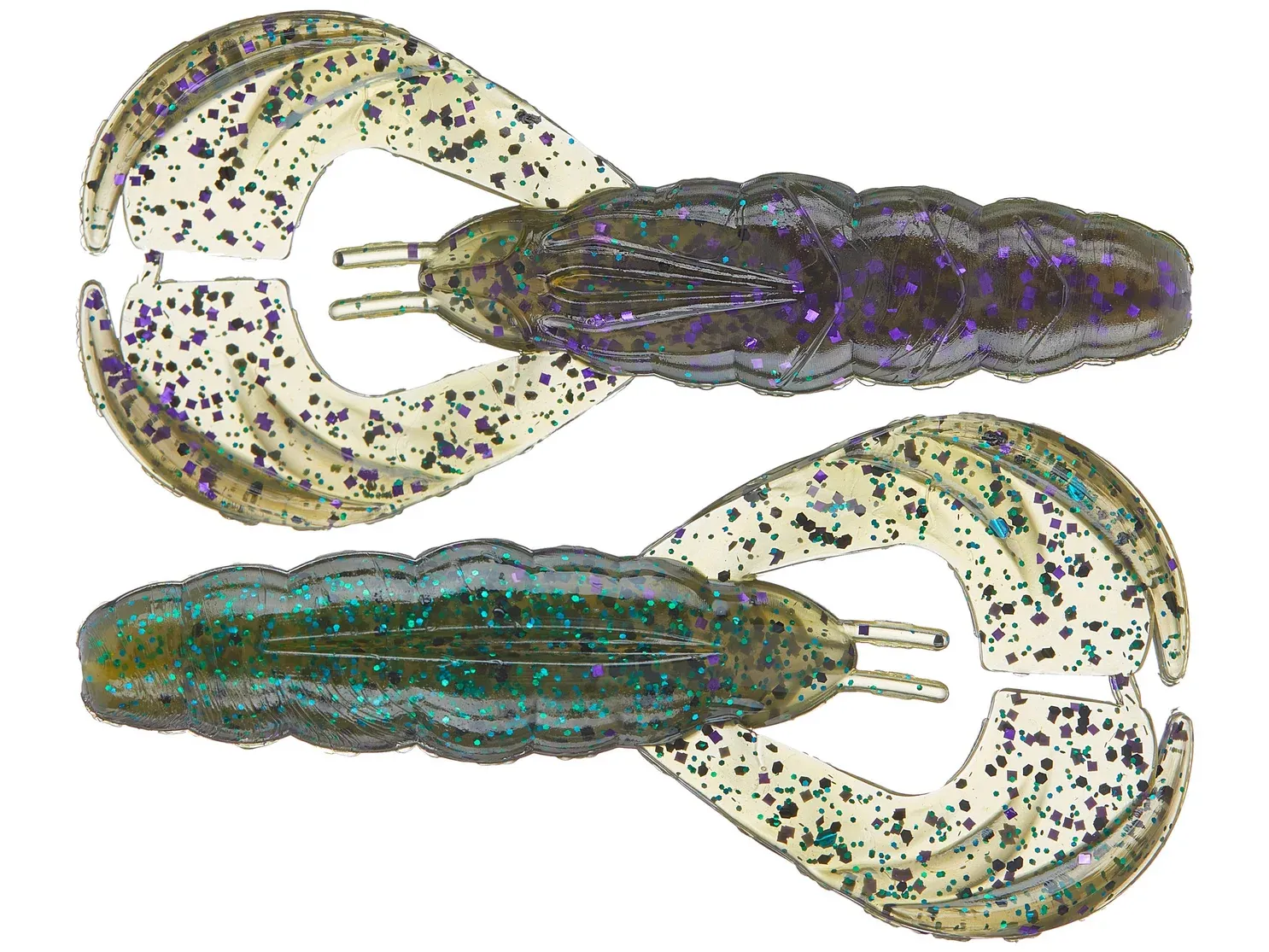 Z-Man HCR-298PK3 Hella Crawz 3.75" Sprayed Grass 3 Pack