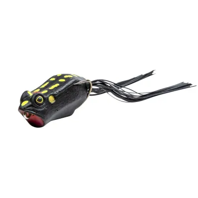 Z-Man Leap Frogz Popping Frog 2.25" Black Knight