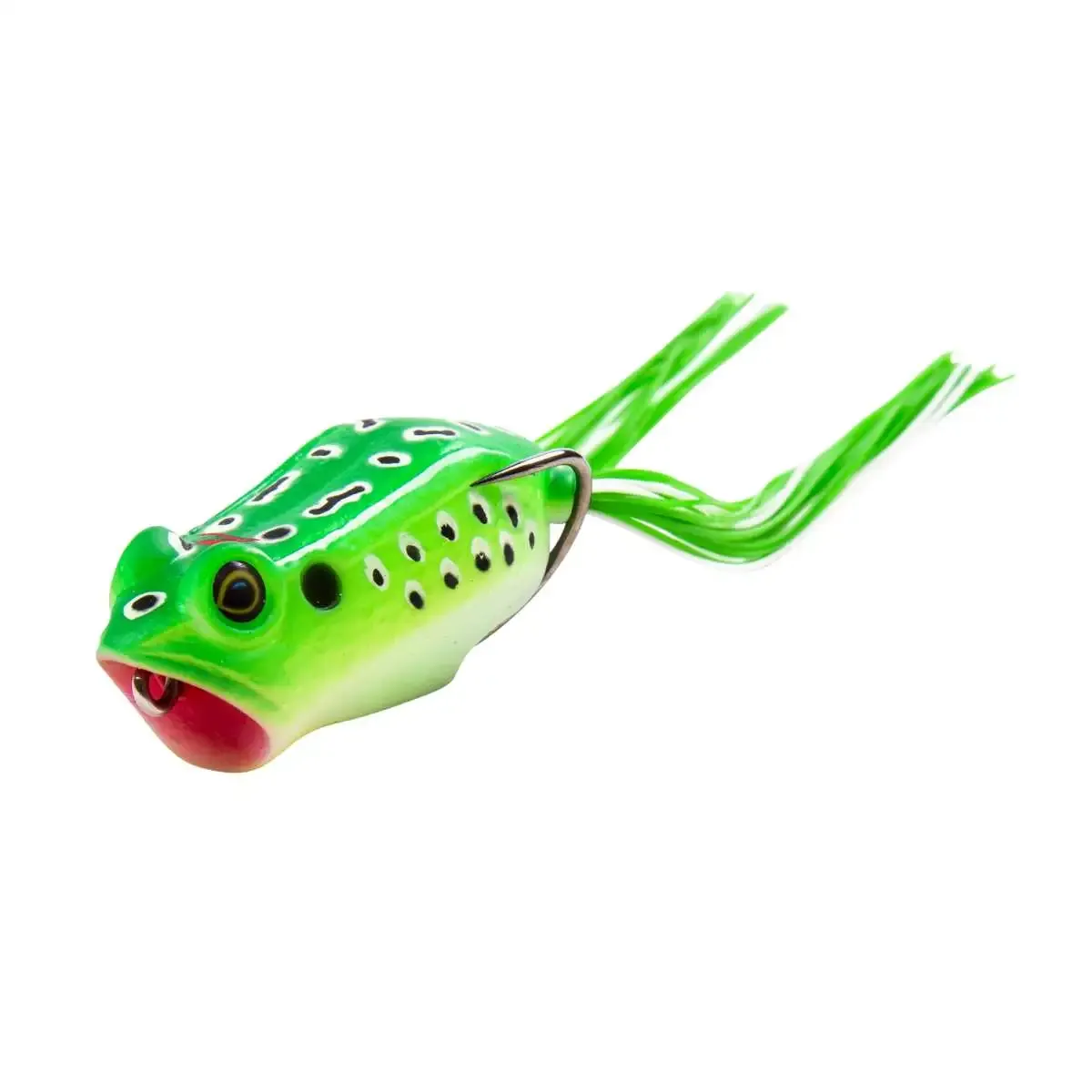 Z-Man Leap Frogz Popping Frog 2.75" Green Leopard
