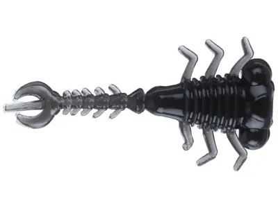 Z-Man MLA-01PK8 Larvaz 1.75" Black 8 Pack