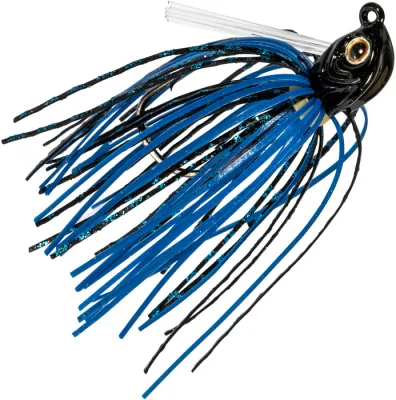 Z-Man MFSJ532-02 Midwest Finesse Swim Jig 5/32 Oz Black Blue