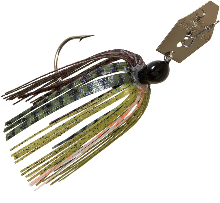 Z-Man Original Chatterbait Bladed Swim Jig 4-1/2", 1/2 oz, 5/0 Hook, Perch/Bluegill