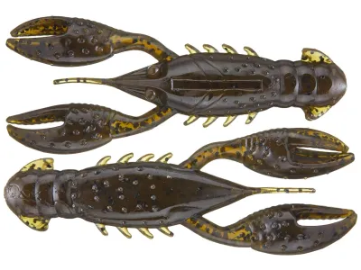 Z-Man PRCR-46PK3 Pro Crawz 3.5" Green Pumpkin 3 Pack