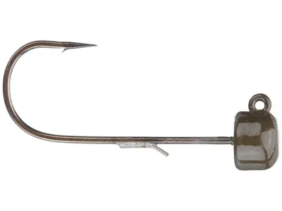 Z-Man Power Finesse Shroomz Jighead 1/6 oz 3Pk - Green Pumpkin