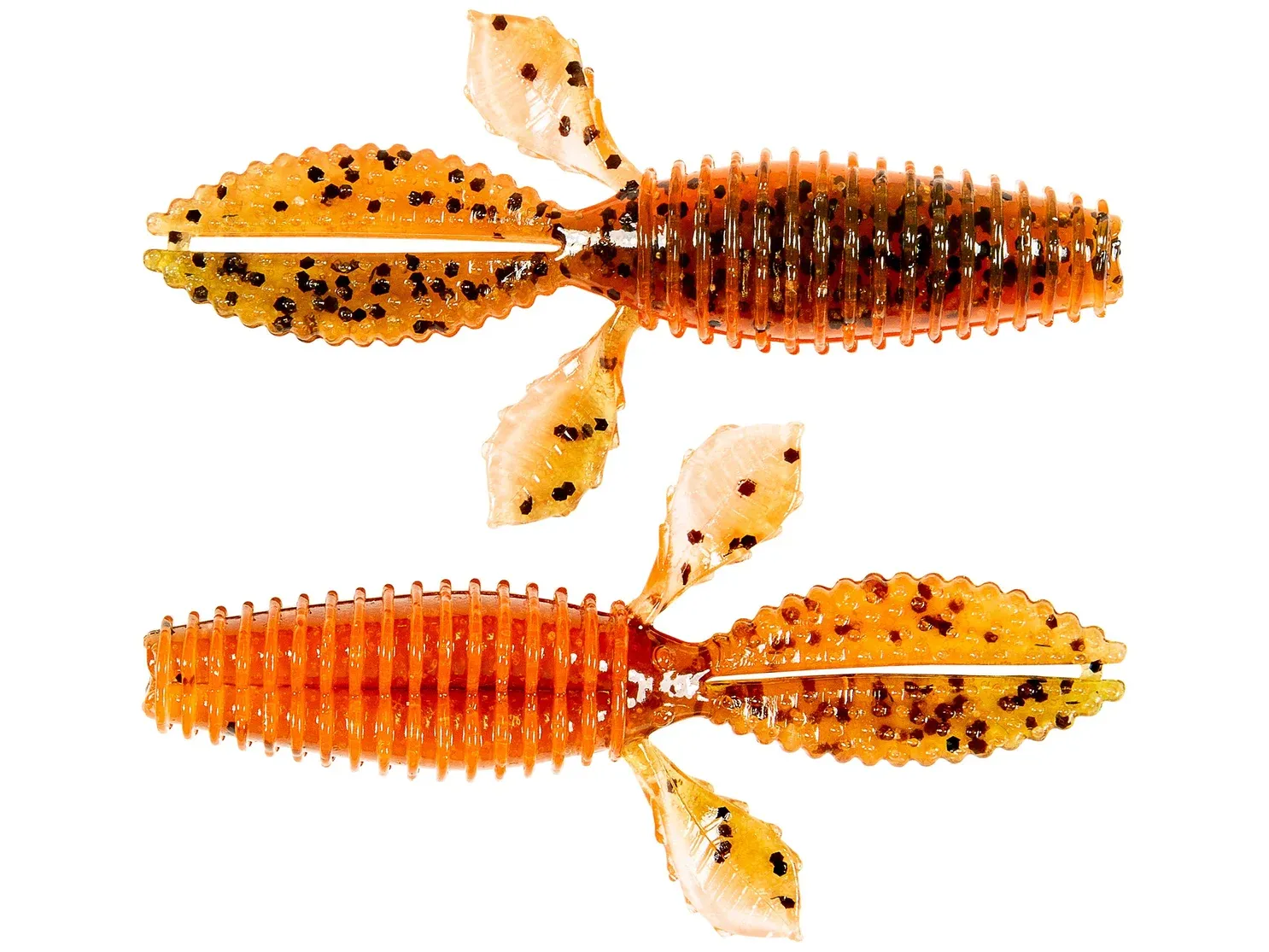 Z-Man TBUGZ-47PK6 TRD Bugz 2.75" Green Pumpkin/Orange 6 Pack