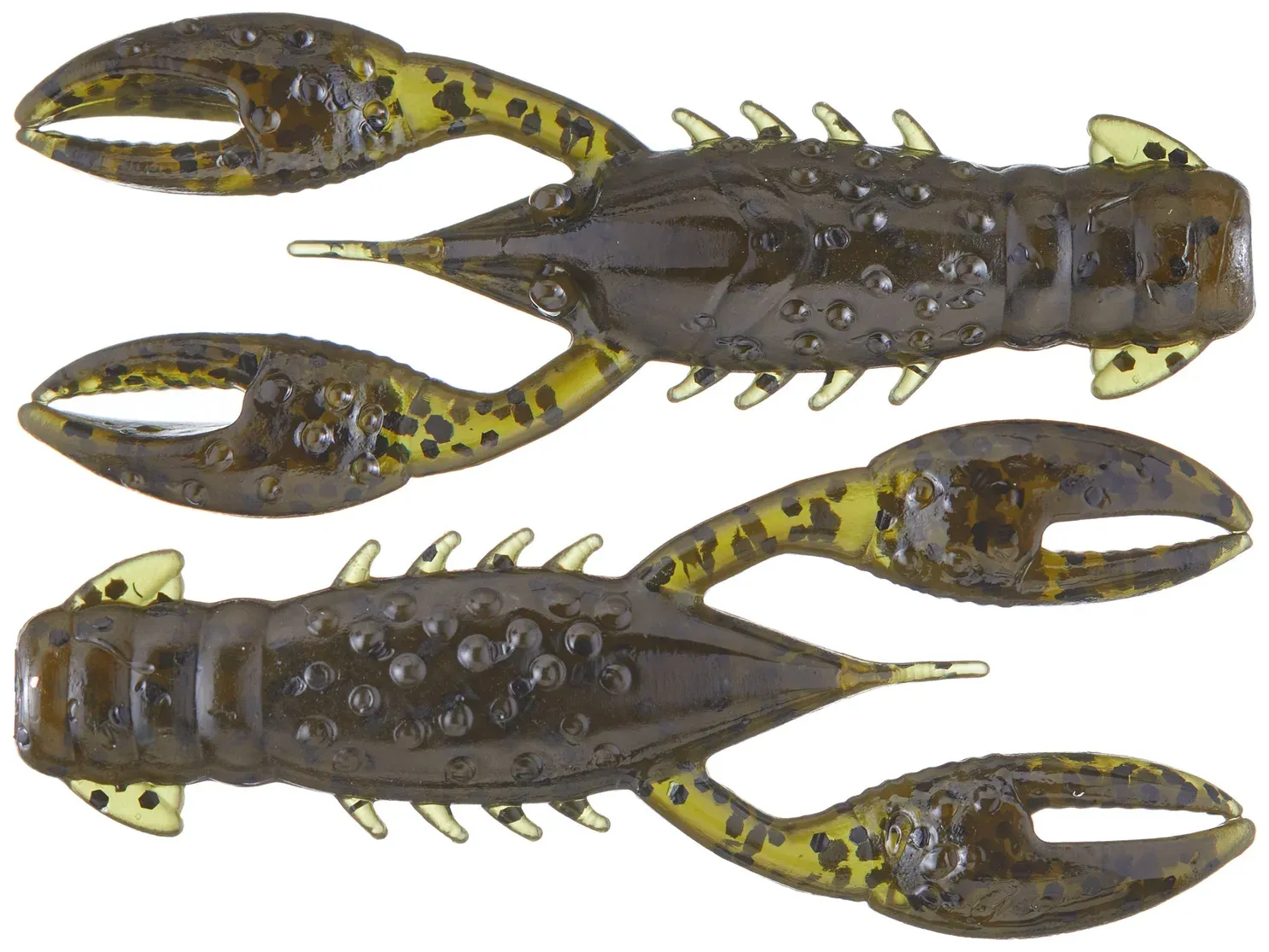 Z-Man TRDCR-46PK6 Trd Crawz 2.5" Green Pumpkin 6 Pack