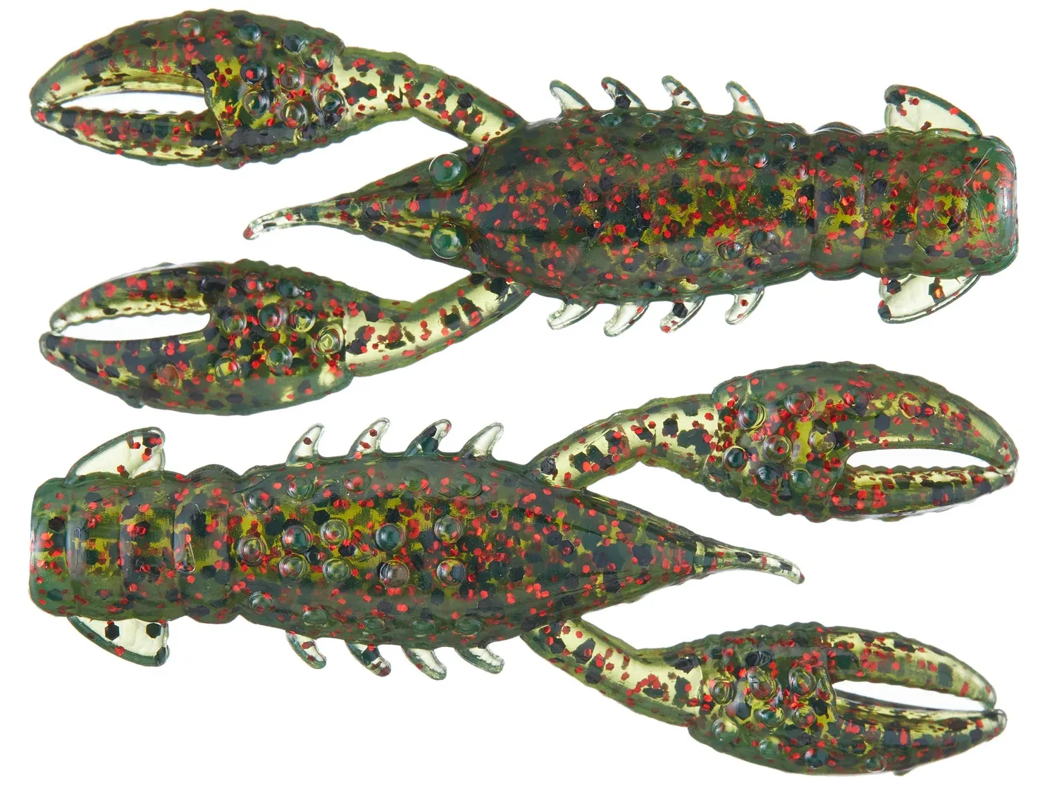 Z-Man TRDCR-18PK6 Trd Crawz 2.5" Watermelon Red 6 Pack