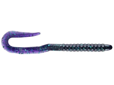  Zoom 144005 Mag U-Tale Worm 7.5" 15pk, Junebug