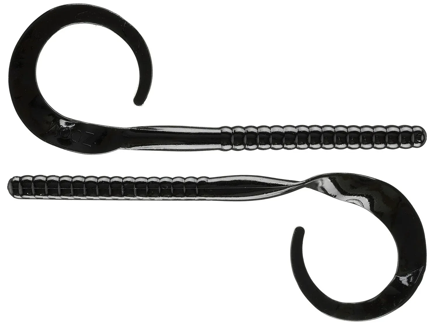 Zoom 026038-SP Ol' Monster Worm, 10 1/2", 9Pk, Black	