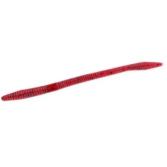 Zoom 006018-SP Trick Worm 6.5" Cherry Seed 1305