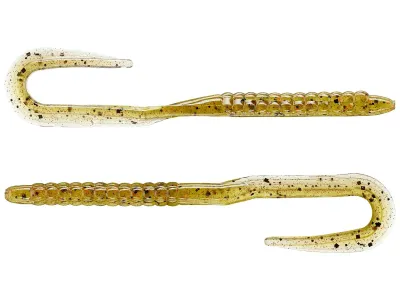 Zoom 144019 Mag U-Tale Worm 7.5" 15pk, Watermelon