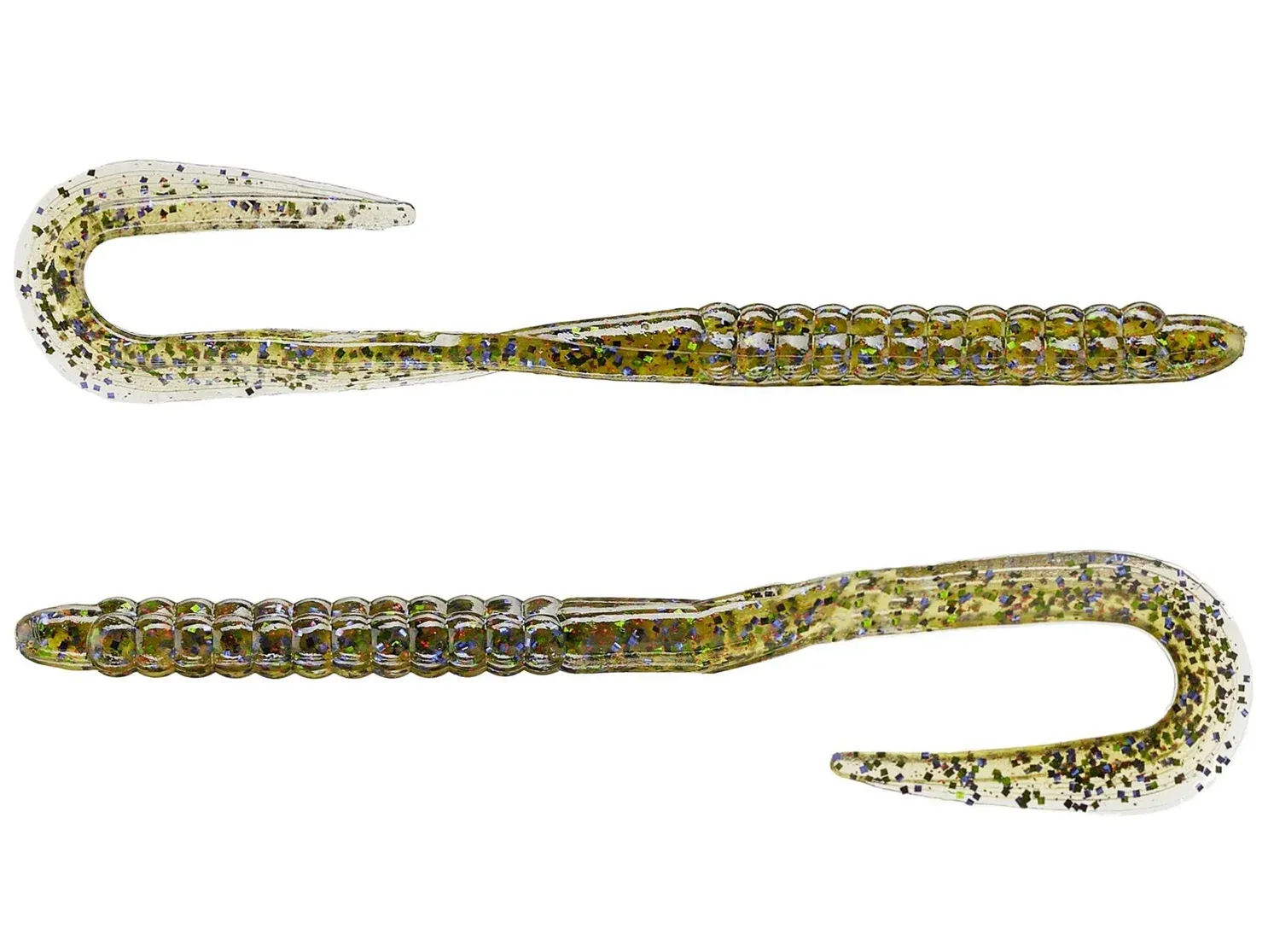 Zoom 144284 Mag U-Tale Worm 7.5" 15pk, water candy red