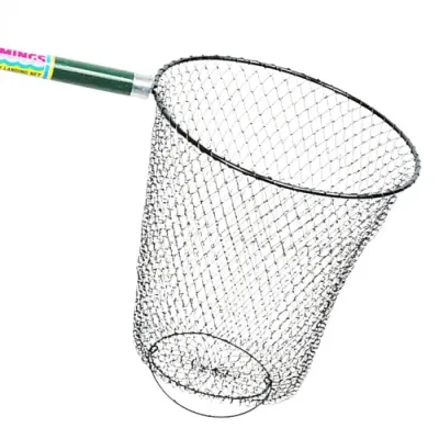 Cumings SH-18-6-2Pc Collapsible Net Metal Smelt Shad 13" NY Size Bow 56-92" Length