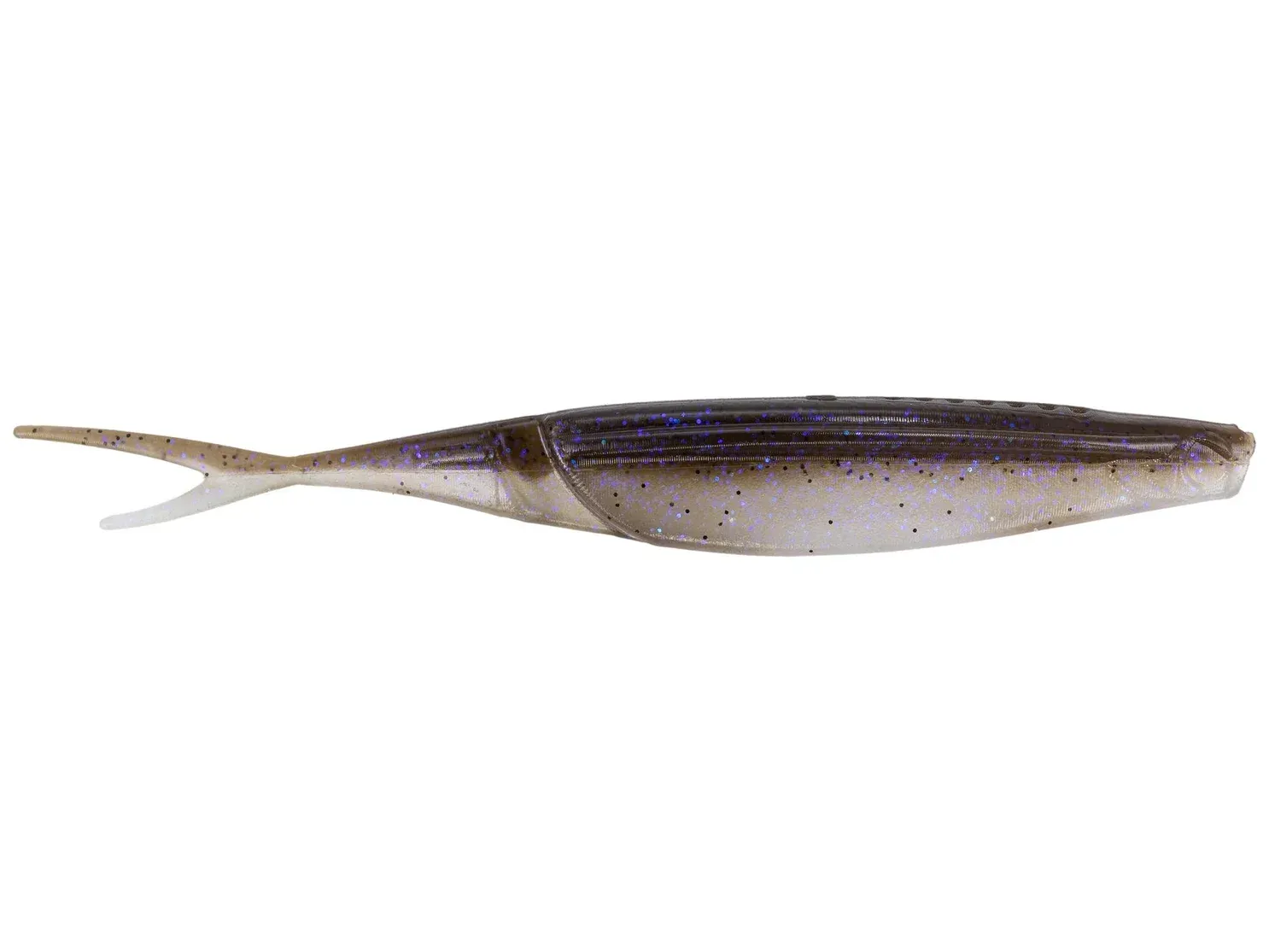  Yamamoto Hinge Minnow 5'' Electric Shad 6pk