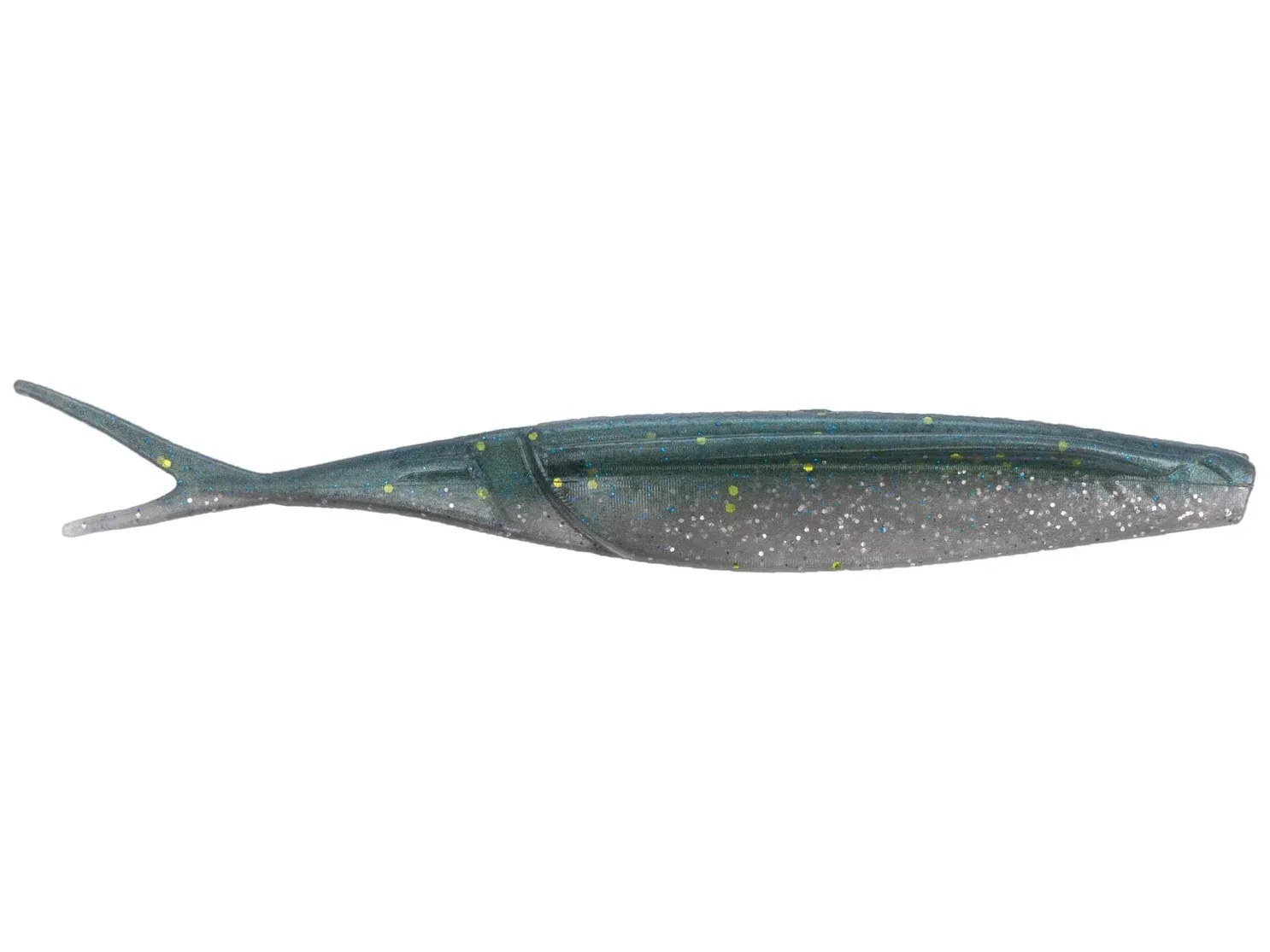  Yamamoto Hinge Minnow   7'' Green Gizzard 4pk