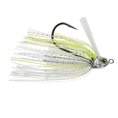 6th Sense 7/16 oz. - Divine Braid Swim Jig - Raw Chartreuse Flash