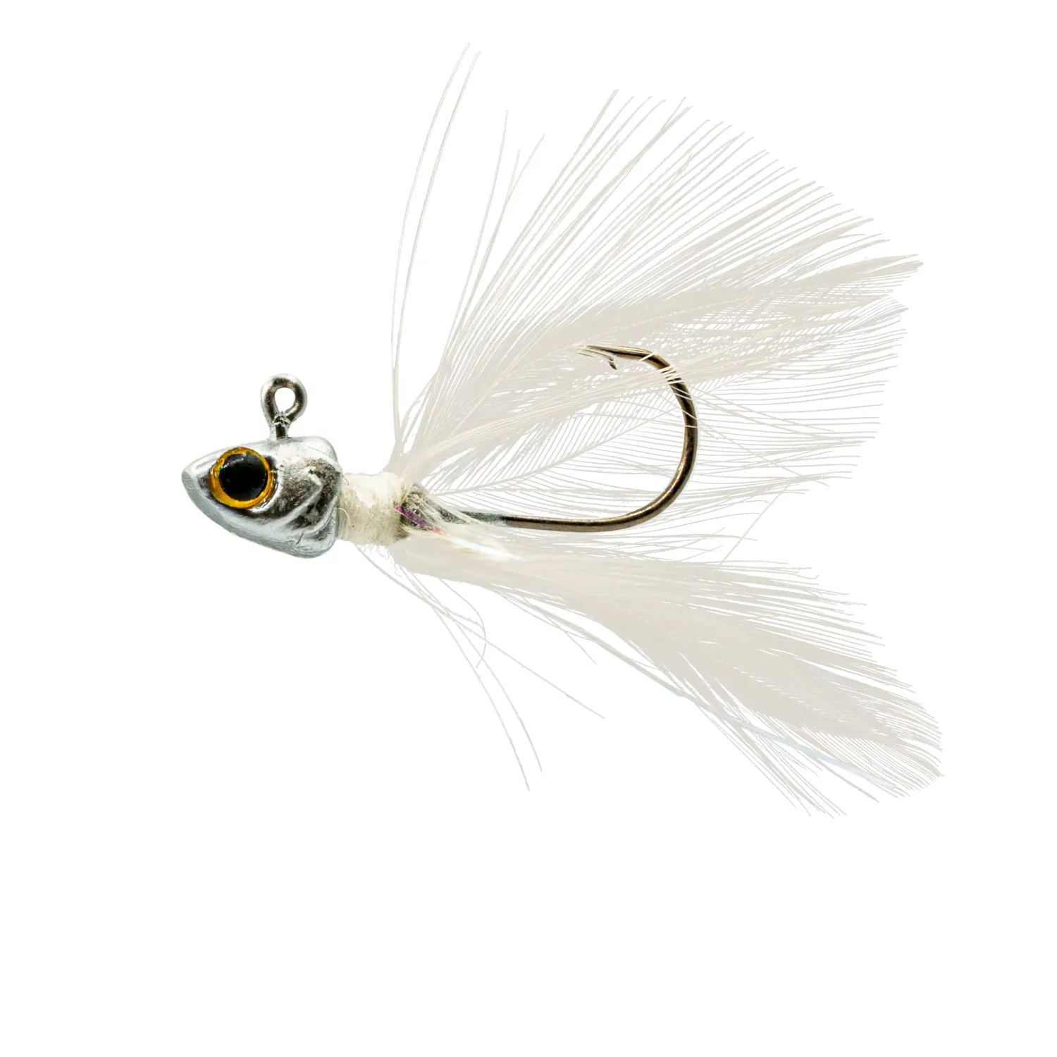 6th Sense PLUCK Hair Jig - Ice Minnow 1/16 Oz