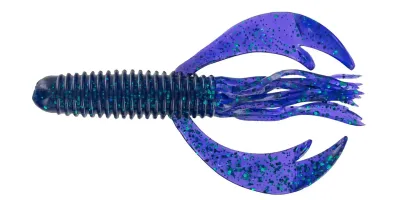 Big Bite SWCRWT-03 Swimming Craw Tube, 4", Junebug, 7/Pack
