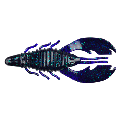 Berkley PBBCF4-JB Powerbait Craw Fatty, 4'' 8 Pkg Ct, June Bug